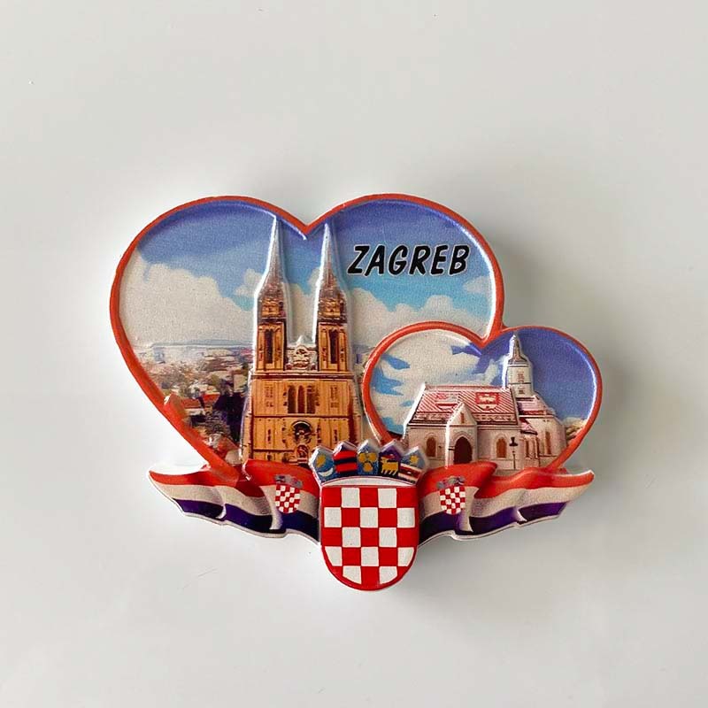 Home Decor Zagreb - Kroasia Zagreb Heart Building Landmark Dekorasi