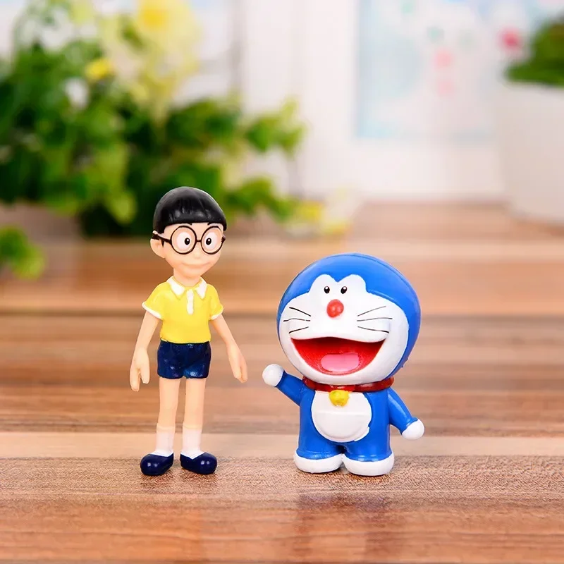Home Decor Mod - 5pcs Doraemon Dekorasi Kue Rumah Kreatif