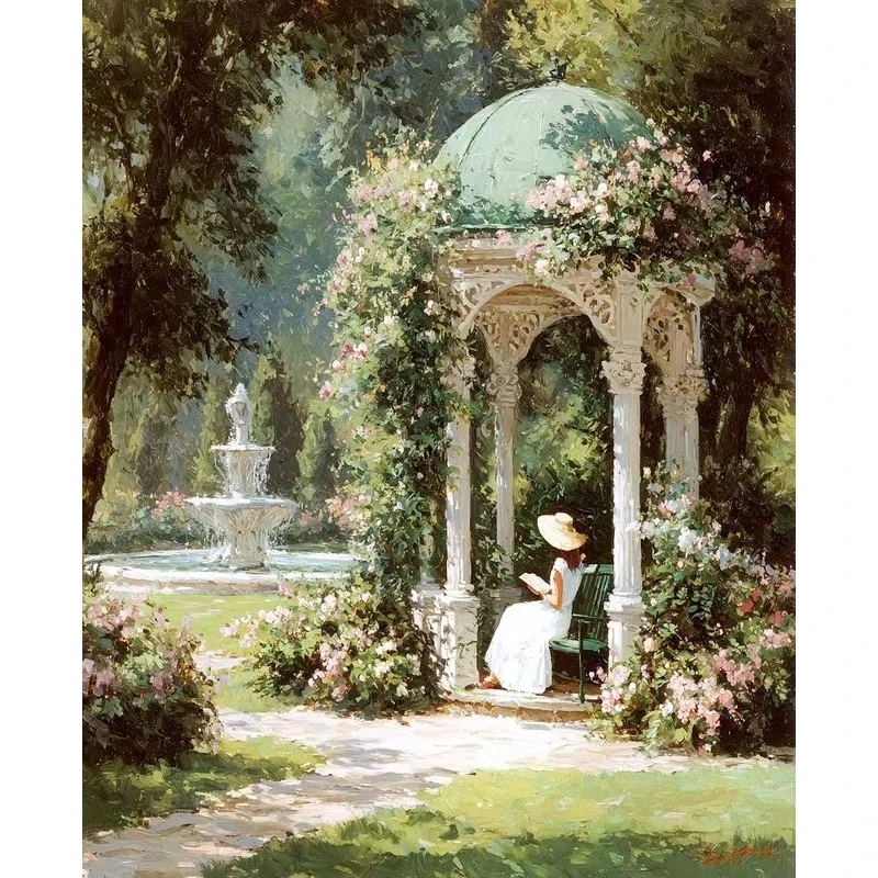 Home Decor Garden Ideas - Puzzle Jigsaw untuk Dewasa 500/1000/1200/2000PCS Karya
