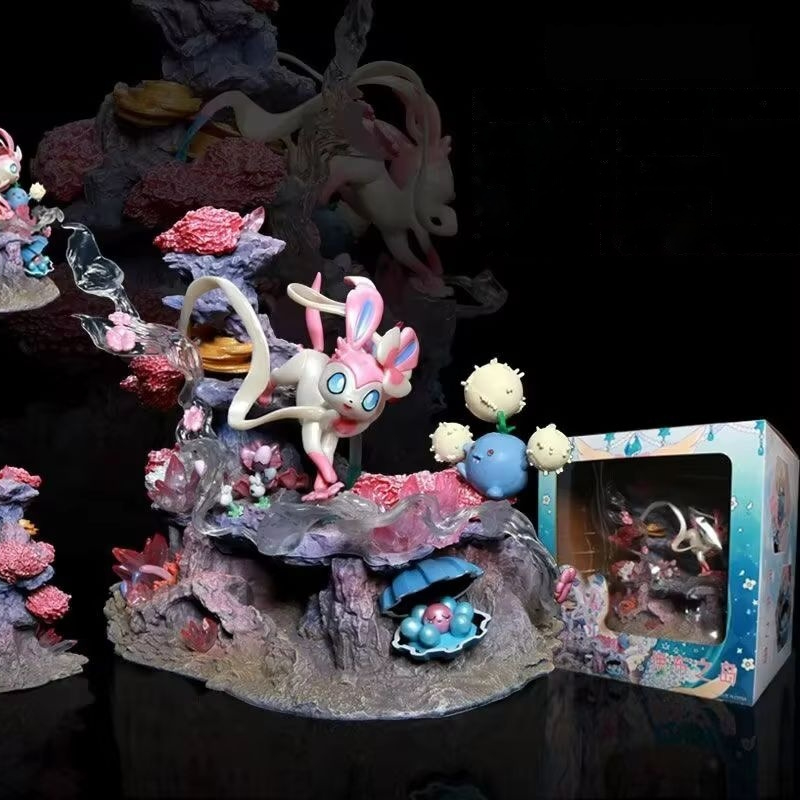 Home Decor Mod - Figur GK Sylveon Shroomish Clamperl Fairy