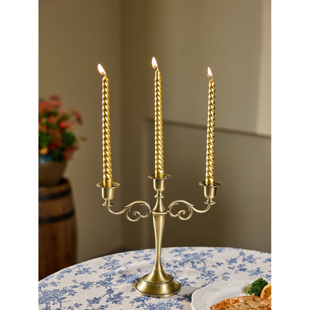 Home Decor Event - 1 buah Tempat Lilin Logam Paduan