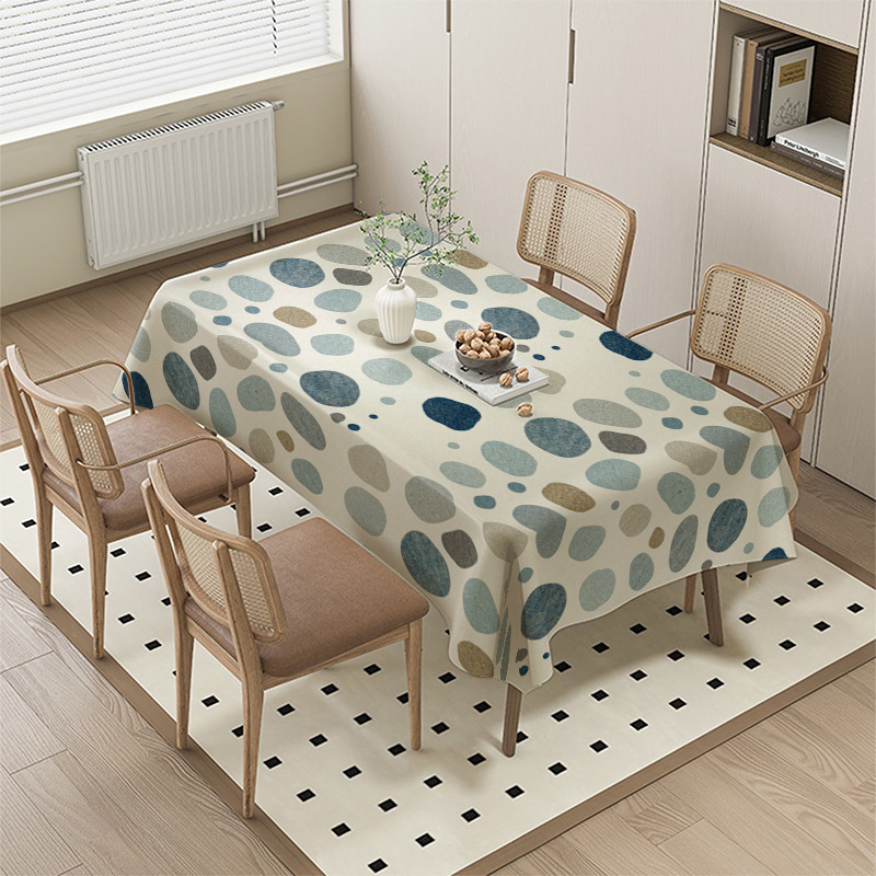Home Decor Color Palettes - 1pc, Taplak Meja Cetak 2D, Pola