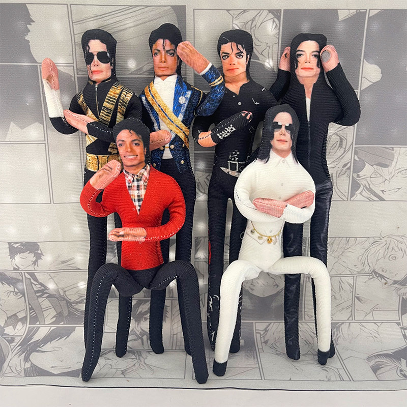 Home Decor Mod - Boneka Plush Michael Jackson dengan Sendi
