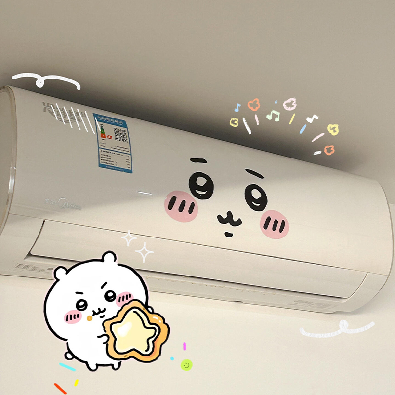 Home Decor Scrap - Stiker emoticon jiyi untuk dekorasi AC,