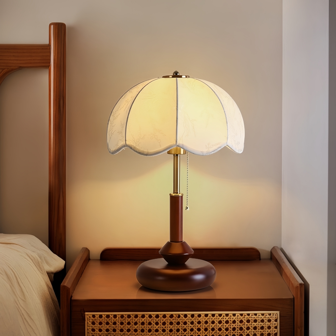 Home Decor Lamp - Lampu Meja Vintage Berbentuk Kubah dengan