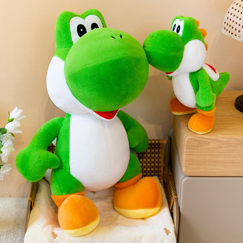 Home Decor Mod - Boneka Dinosaurus Yoshi Hijau Lucu, Mainan