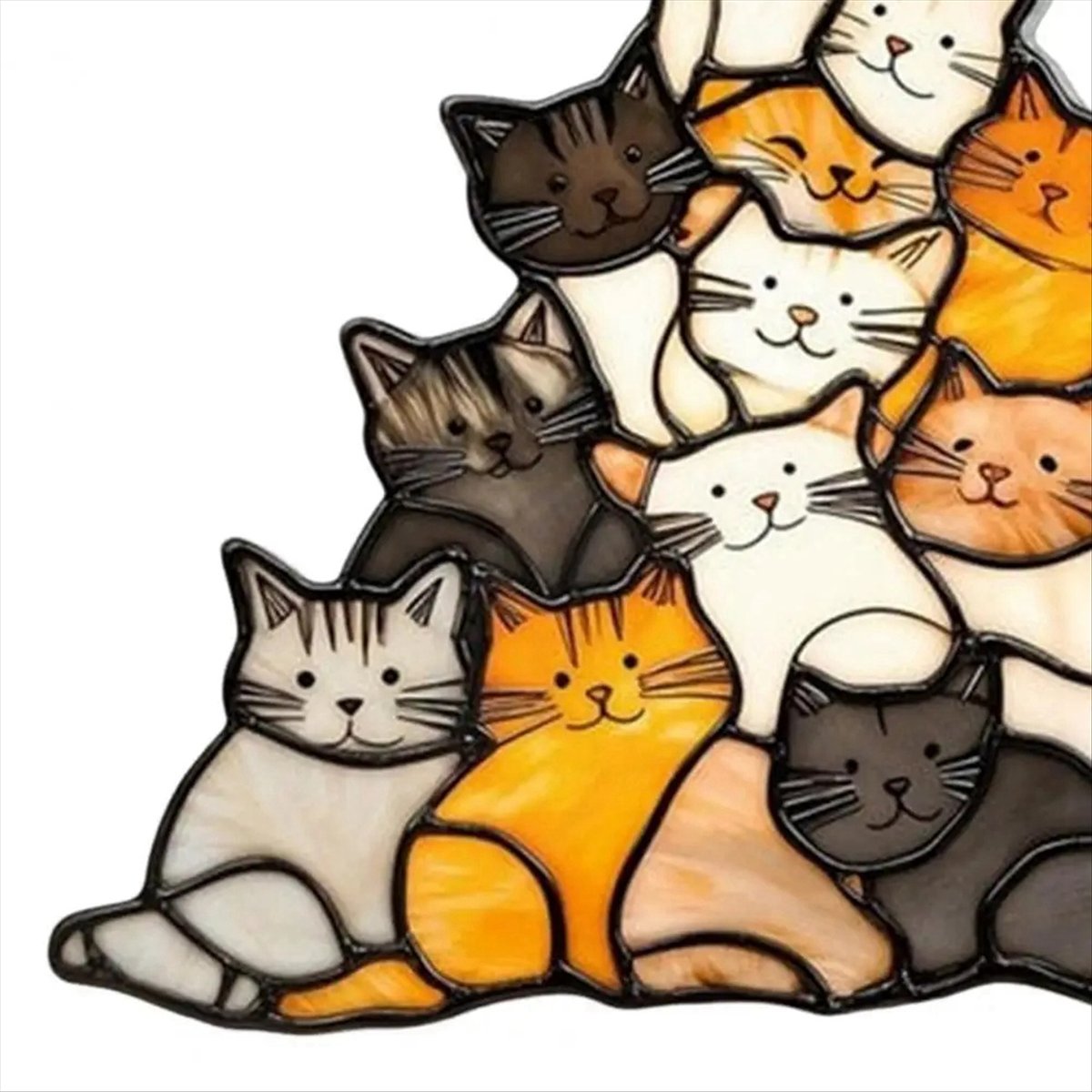 Home Christmas Decor - [N84R] Hiasan Kucing Penangkap Sinar Matahari