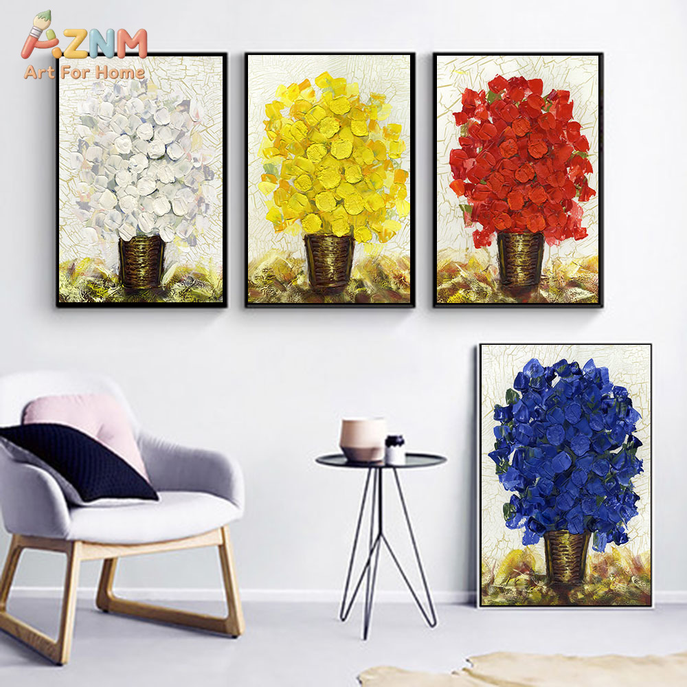 Home Decor Color Palettes - AZNM Pisau Palet Tekstur Tebal Vas