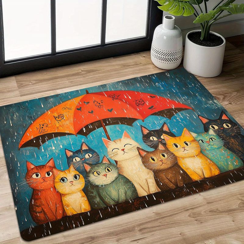 Home Decor Under 1000 - VIKAMA Keset Kucing Lucu Di Bawah