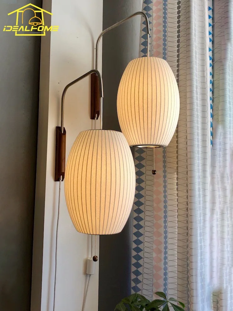 Home Decor Lamp - Lampu Dinding Sutra Minimalis Desain Italia
