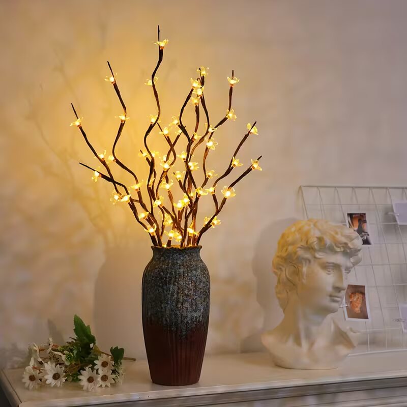 Home Decor Lamp - 1/2 Buah 20LED Lampu Cabang Pohon