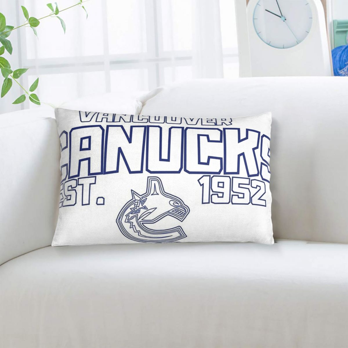 Home Decor Vancouver - Vancouver Canucks Hockey Canada Sarung Bantal