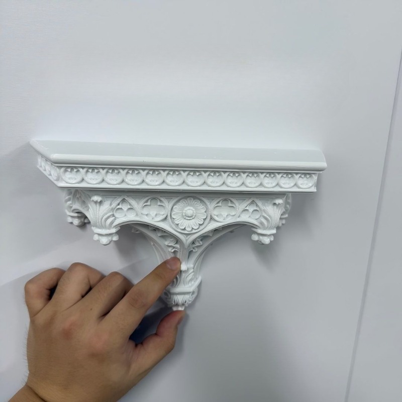 Rak Dinding Ukiran Eropa Vinta - Floating Shelves ulasan dan harga