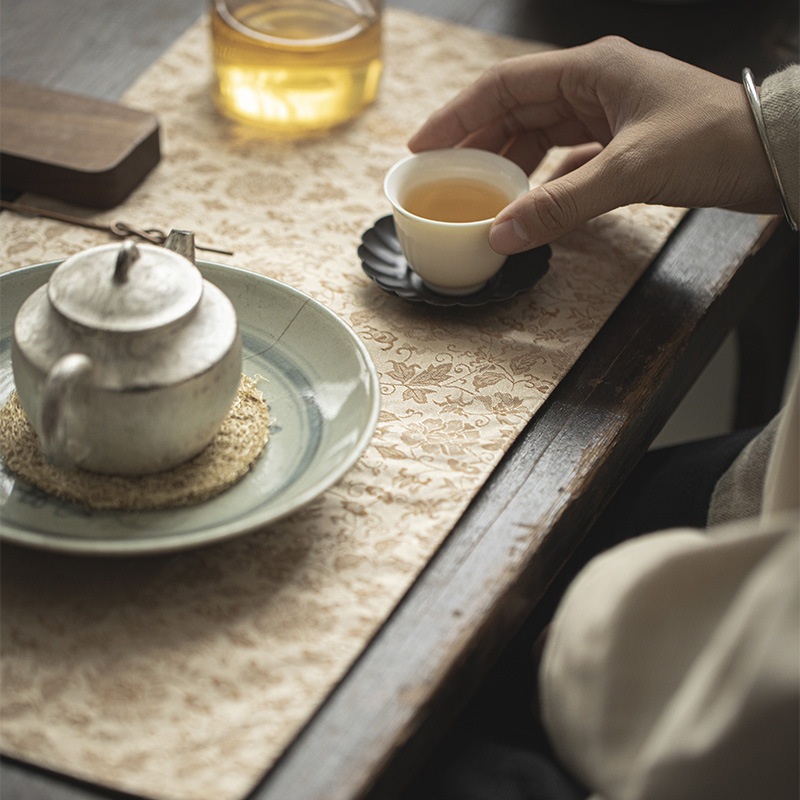 Taplak Meja Brokat Zen Gaya Ci - Home Decor Zen Style ulasan dan harga