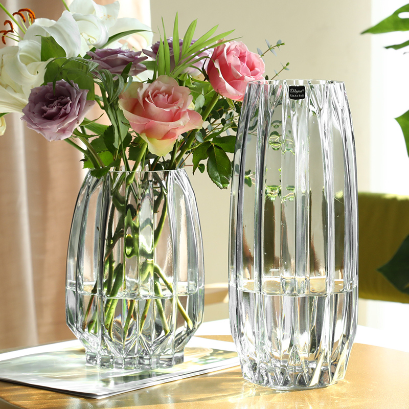 Vas bunga kaca besar bergaya N - Glass Vase Nordic ulasan dan harga