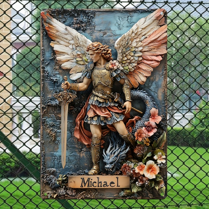 Tanda aluminium Michael malaik - Home Decor Garden Ideas ulasan dan harga