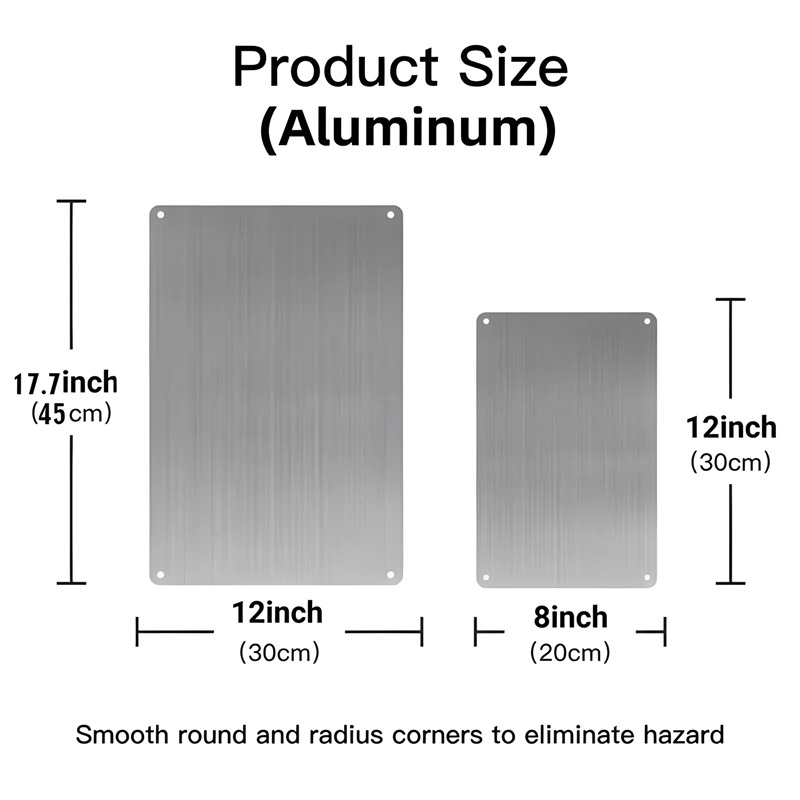 Tanda aluminium Michael malaik - Home Decor Garden Ideas ulasan dan harga