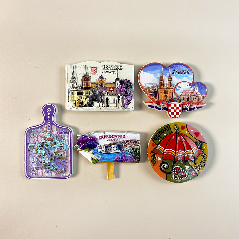 Magnet Kulkas 3D Kreatif Suven - Home Decor Zagreb ulasan dan harga