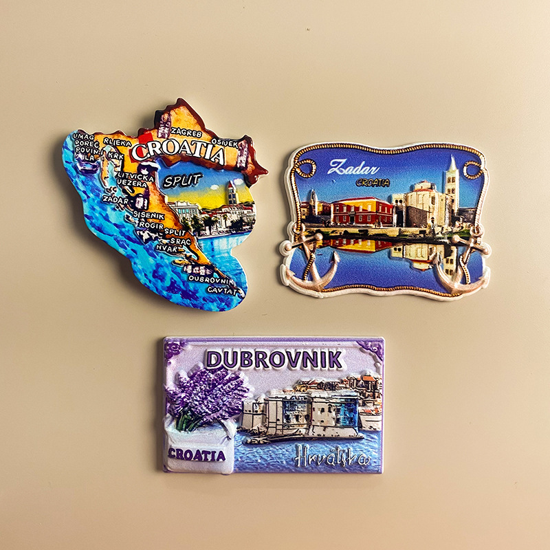Magnet Kulkas 3D Kreatif Suven - Home Decor Zagreb ulasan dan harga