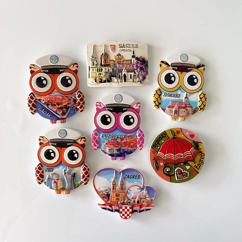 Magnet Kulkas 3D Kreatif Suven - Home Decor Zagreb ulasan dan harga