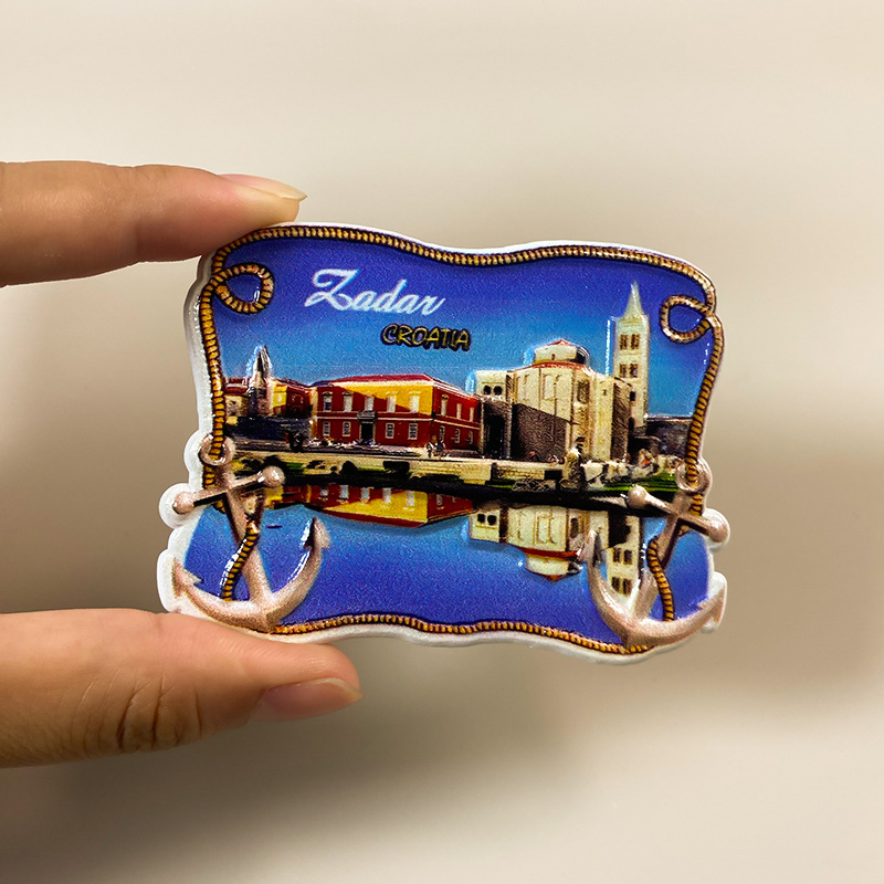 Magnet Kulkas 3D Kreatif Suven - Home Decor Zagreb ulasan dan harga