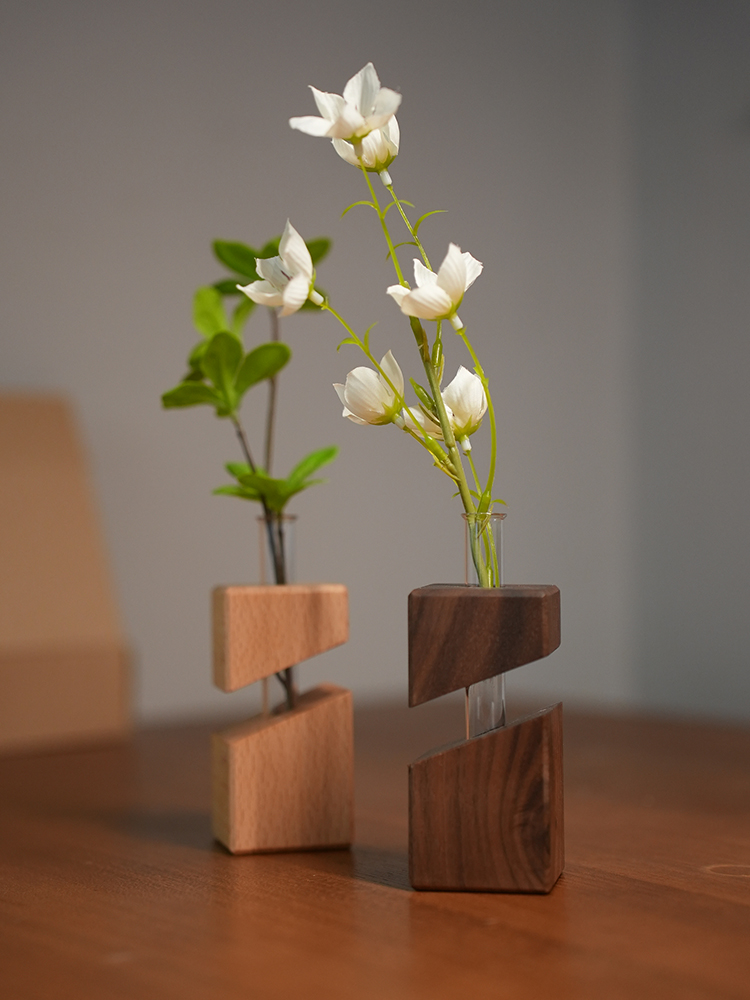 Vas Bunga Kaca Geometris Gaya  - Glass Vase Nordic ulasan dan harga