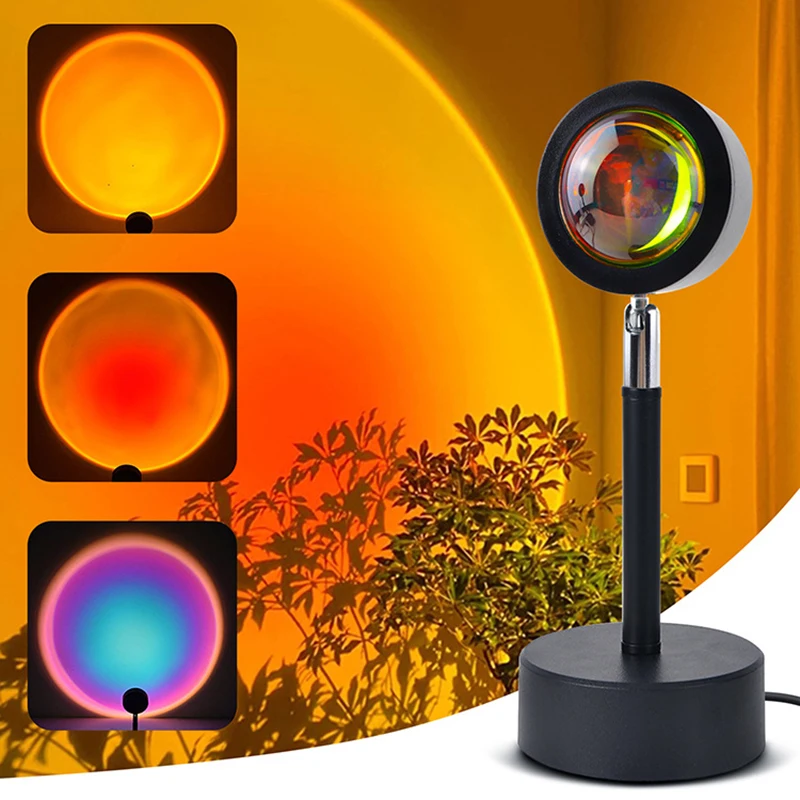 Lampu matahari terbenam LED pi - Home Decor Free App ulasan dan harga