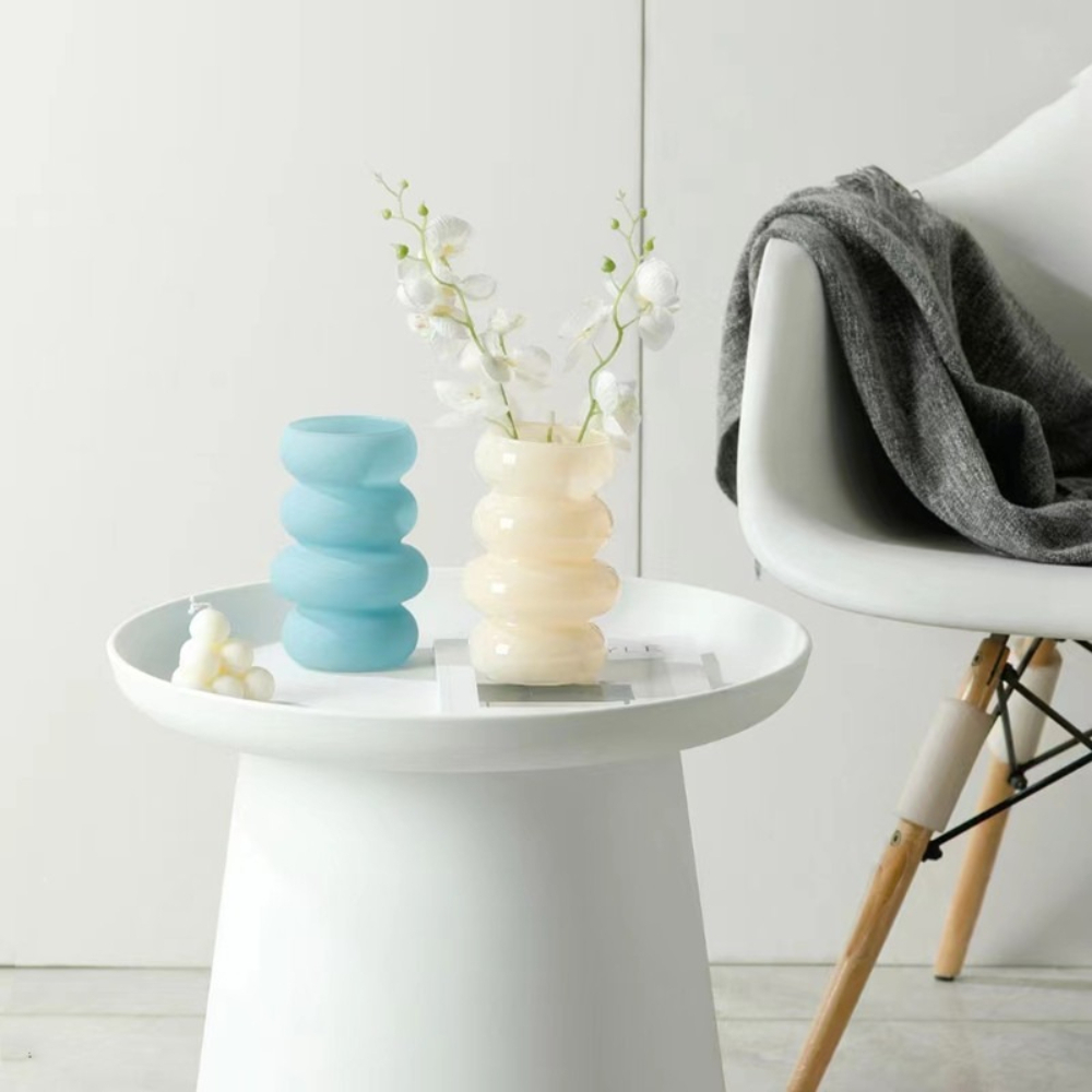 Vas Kaca Minimalis Rangkaian B - Glass Vase Nordic ulasan dan harga