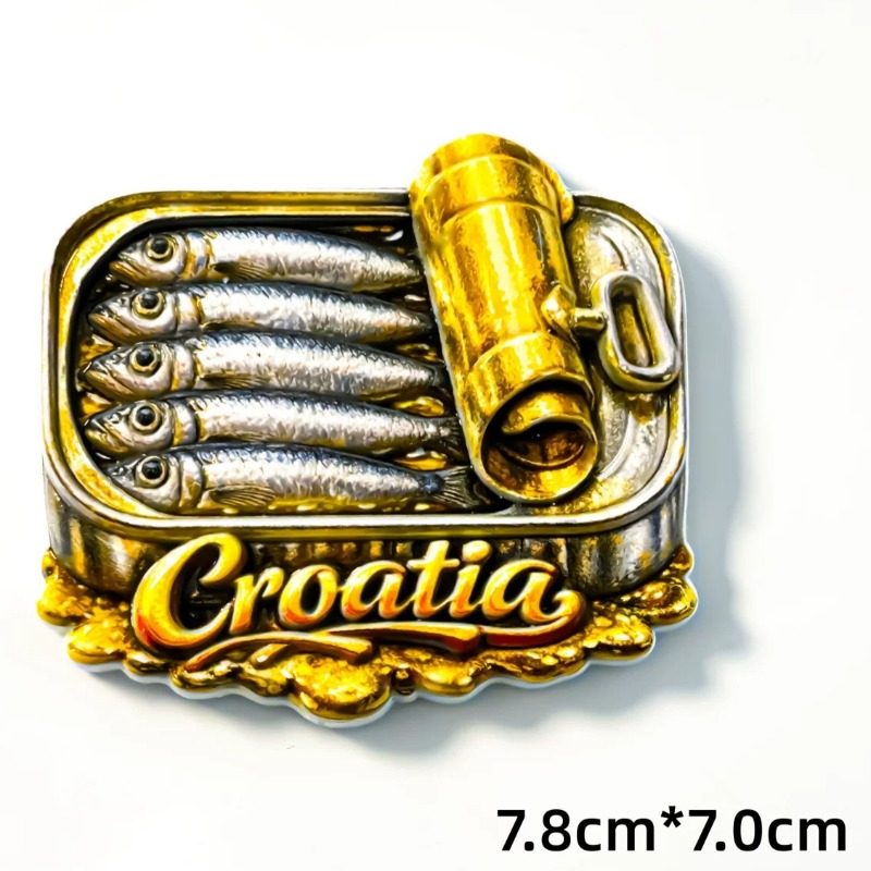 Magnet Kulkas Kroasia, Suvenir - Home Decor Zagreb ulasan dan harga