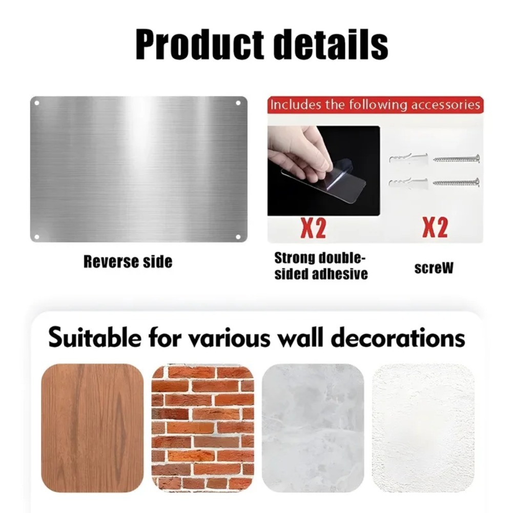 Tanda Aluminium Malaikat Agung - Home Decor Garden Ideas ulasan dan harga
