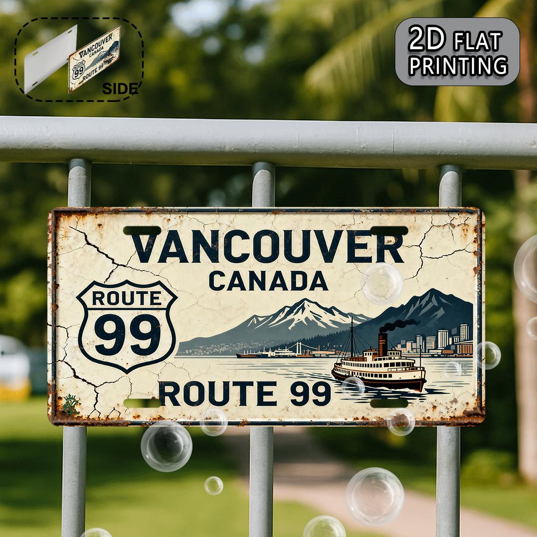 Papan Tanda Logam 2D Datar, 1  - Home Decor Vancouver ulasan dan harga