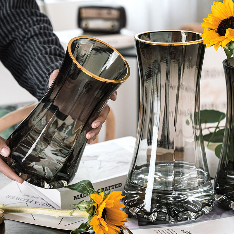 Vas Kaca Transparan Sederhana  - Glass Vase Nordic ulasan dan harga