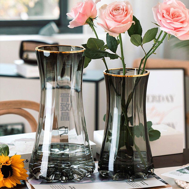 Vas Kaca Transparan Sederhana  - Glass Vase Nordic ulasan dan harga