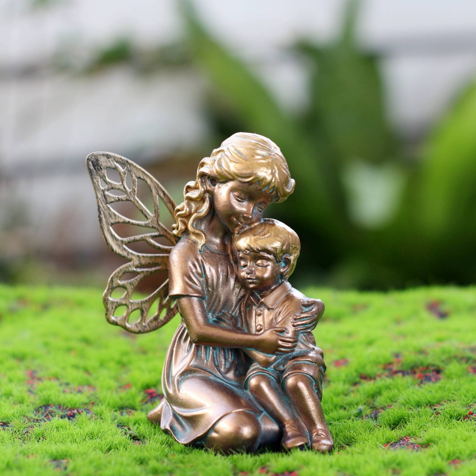 Ornamen Peri Warna Tembaga den - Home Decor Garden Ideas ulasan dan harga