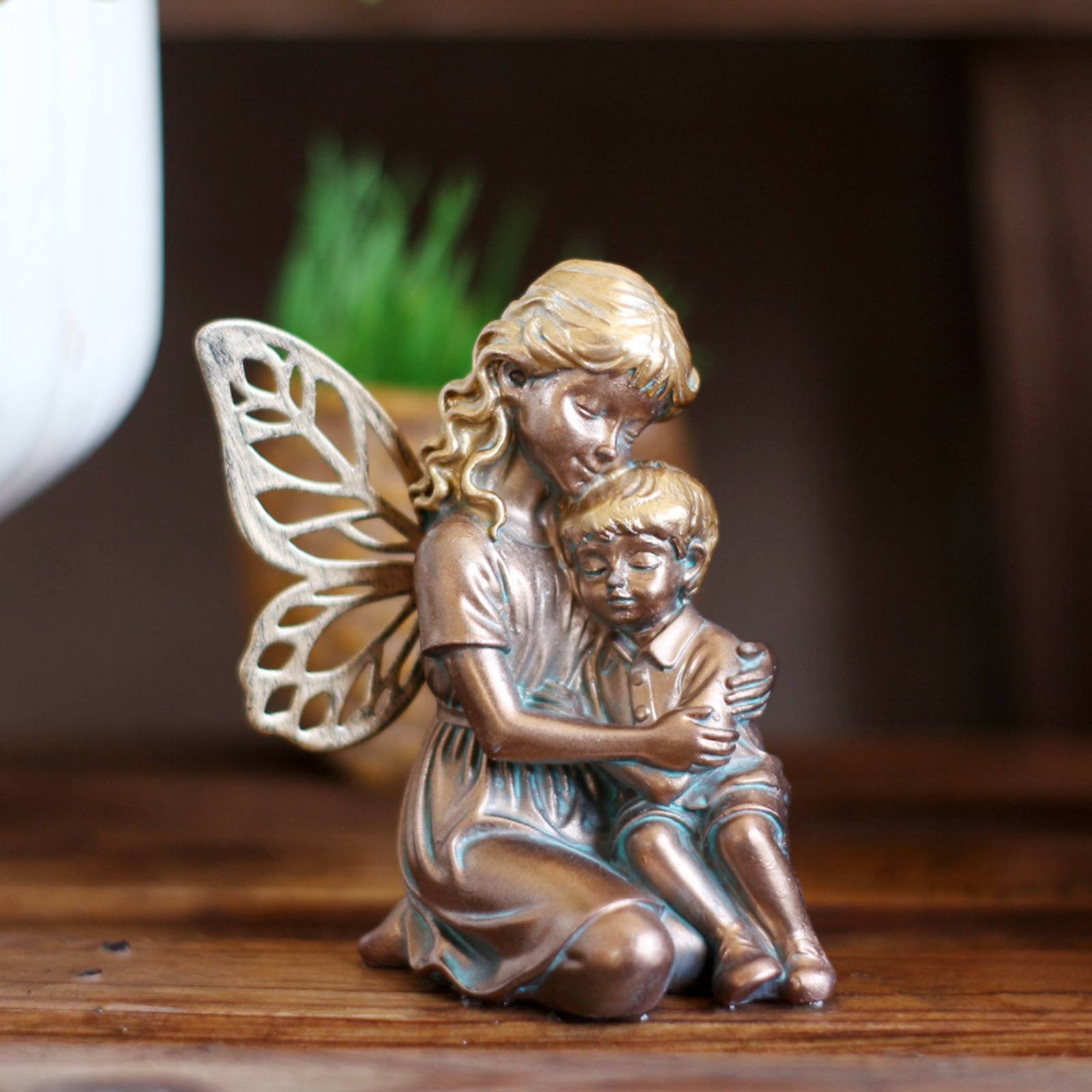 Ornamen Peri Warna Tembaga den - Home Decor Garden Ideas ulasan dan harga