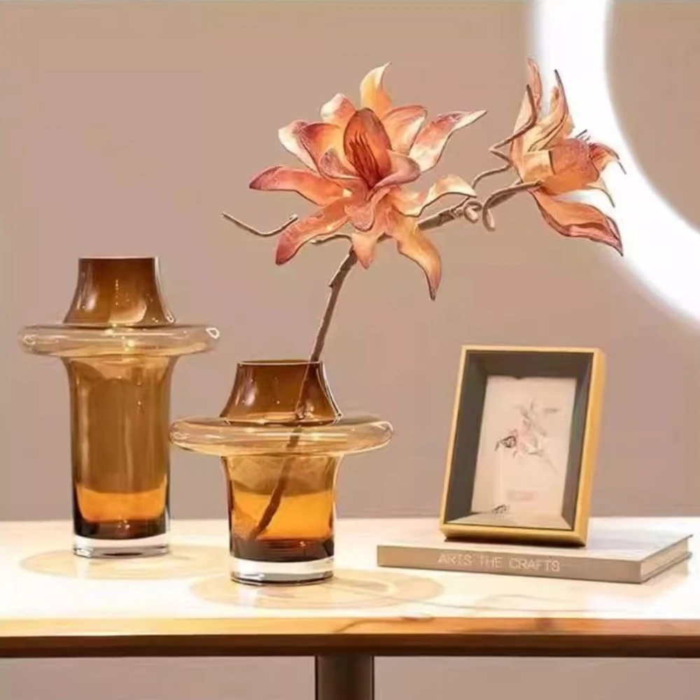 Vas Bunga Kaca Sederhana Moder - Glass Vase Nordic ulasan dan harga