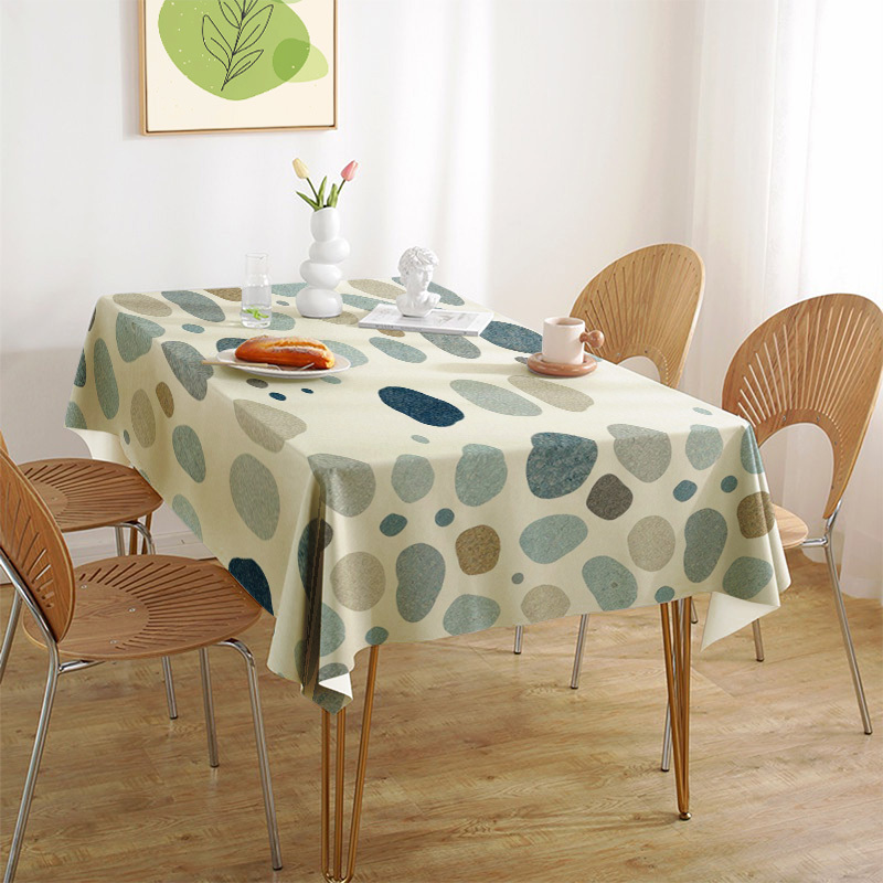 1pc, Taplak Meja Cetak 2D, Pol - Home Decor Color Palettes ulasan dan harga
