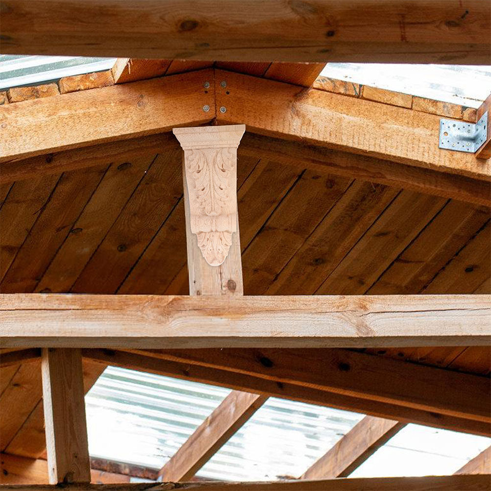 2Pcs Braket Rak Kayu Solid Tan - Floating Shelves ulasan dan harga