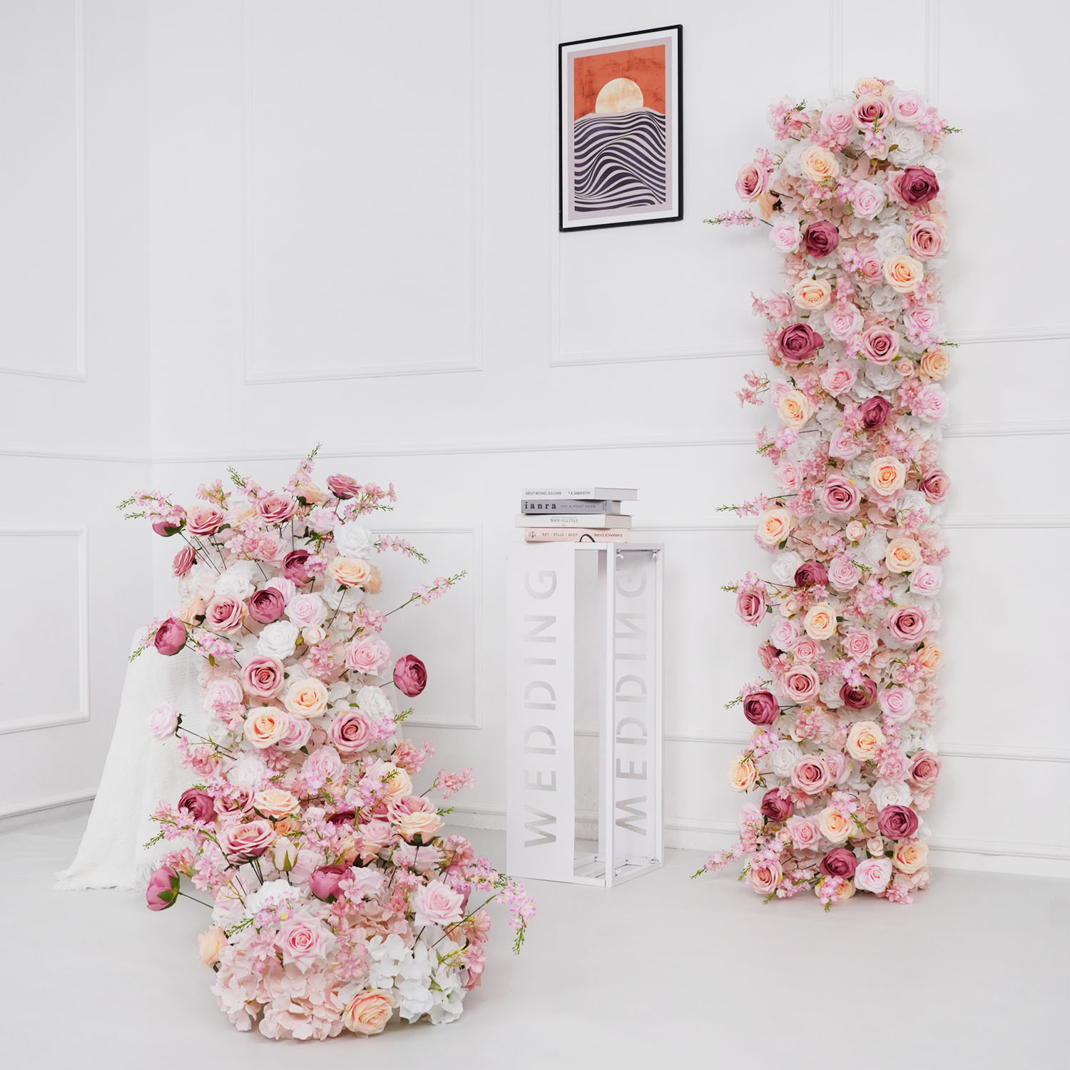 Bunga Bunga Buatan Mewah Baris - Home Decor Event ulasan dan harga