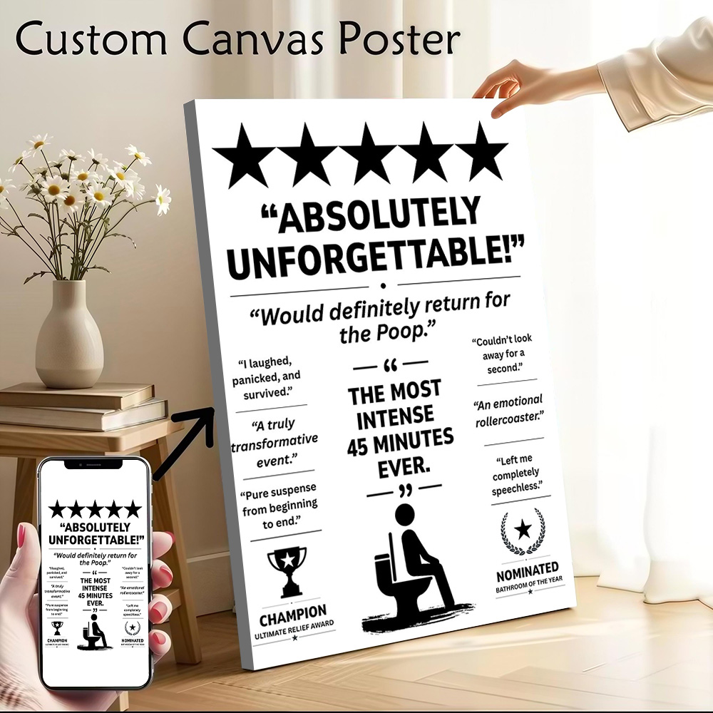 Poster Kanvas Cetak Ulasan Kam - Review Home Decor ulasan dan harga