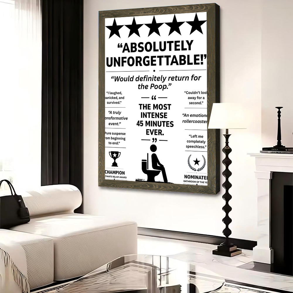 Poster Kanvas Cetak Ulasan Kam - Review Home Decor ulasan dan harga