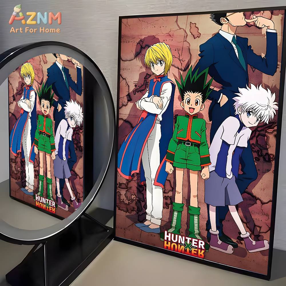 1 Buah AZMNHot Poster Anime Hu - Home Decor Scrap ulasan dan harga