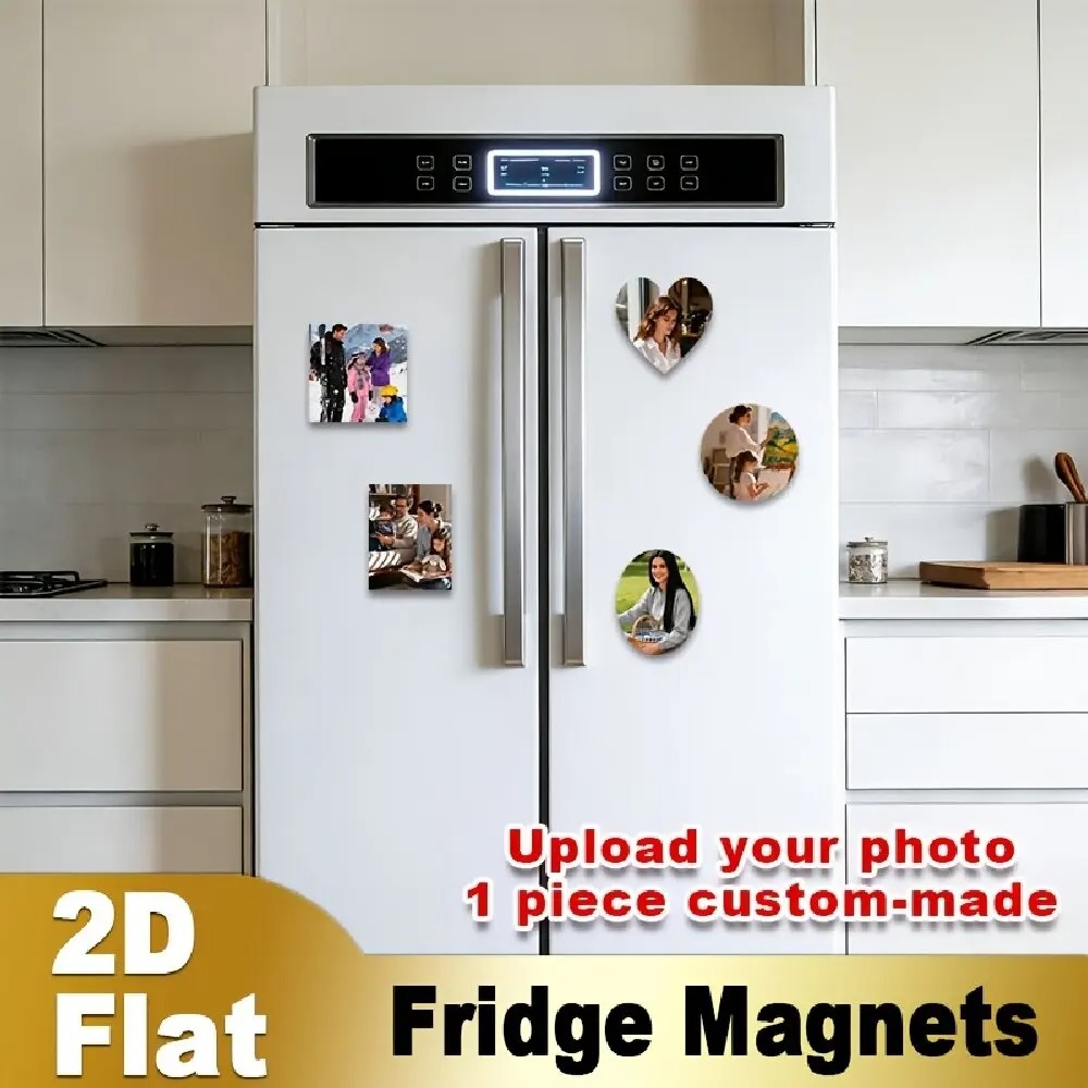 Magnet Kulkas Foto Kustom 2D D - Home Christmas Decor ulasan dan harga