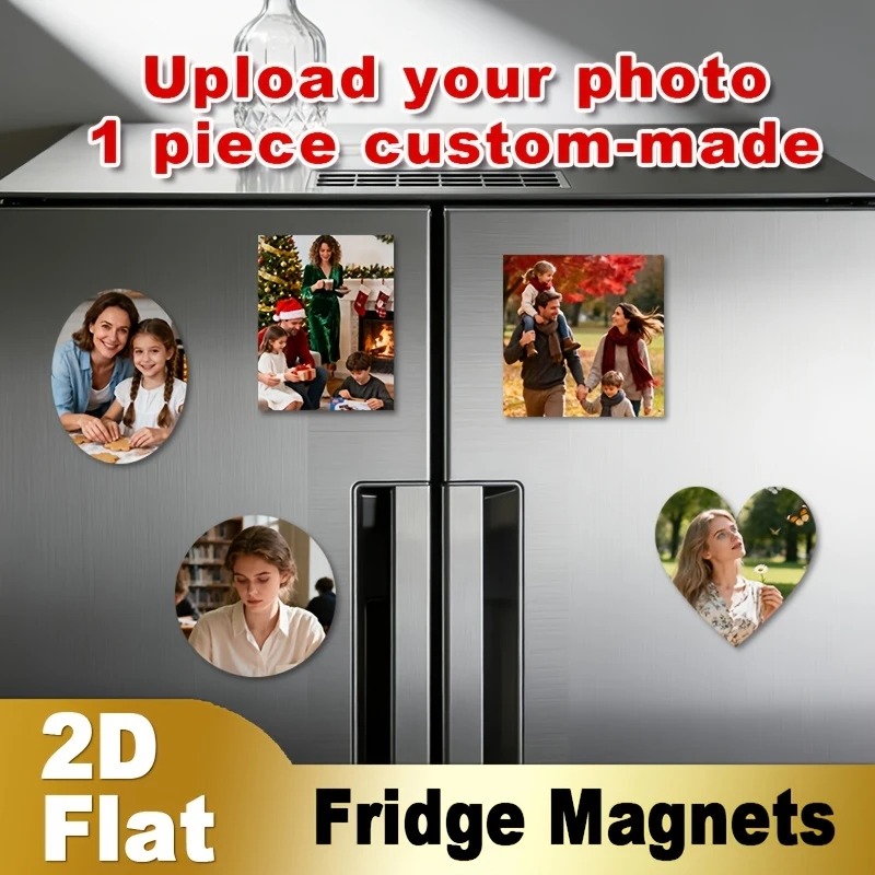 Magnet Kulkas Foto Kustom 2D D - Home Christmas Decor ulasan dan harga