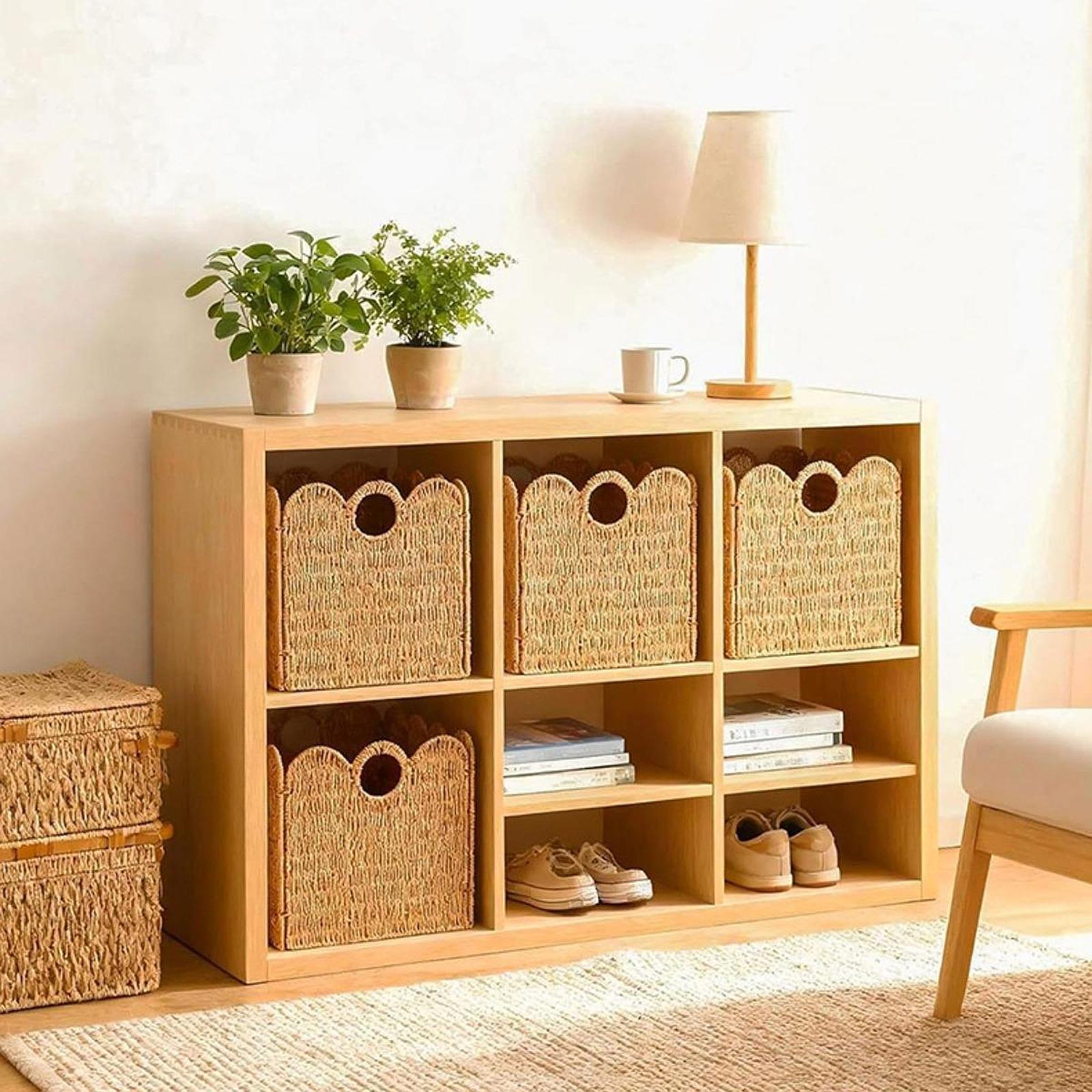 Keranjang Penyimpanan Buatan T - Home Decor Hampers ulasan dan harga