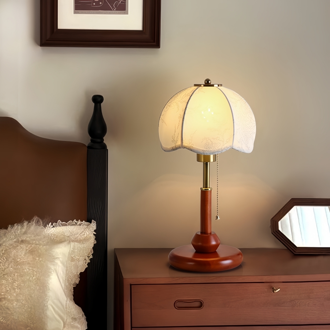 Lampu Meja Vintage Berbentuk K - Home Decor Lamp ulasan dan harga