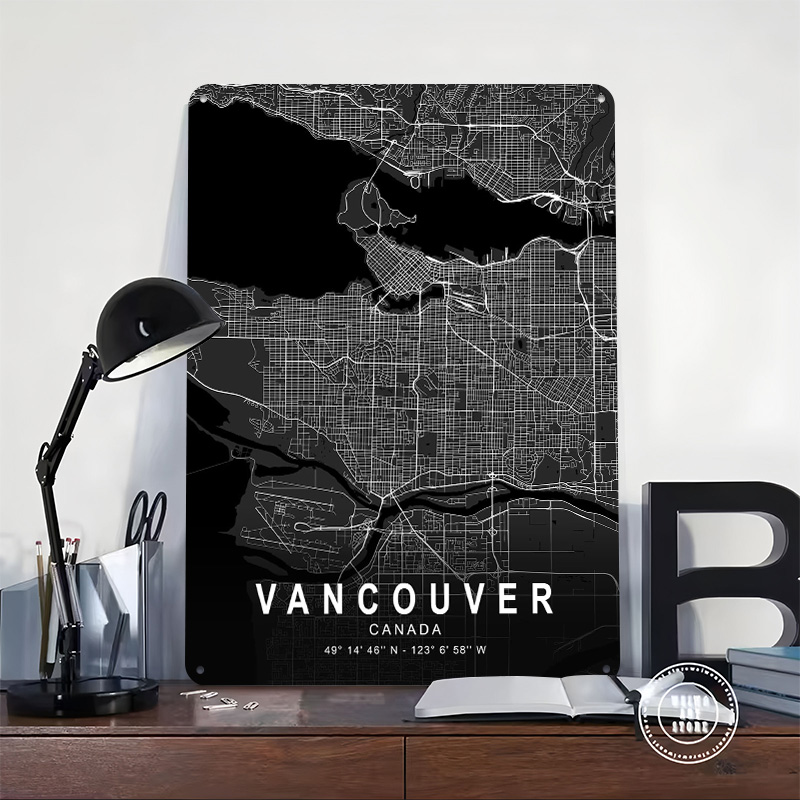 Poster Tekstur Cetak 3D Peta G - Home Decor Vancouver ulasan dan harga