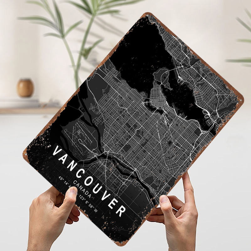 Poster Tekstur Cetak 3D Peta G - Home Decor Vancouver ulasan dan harga