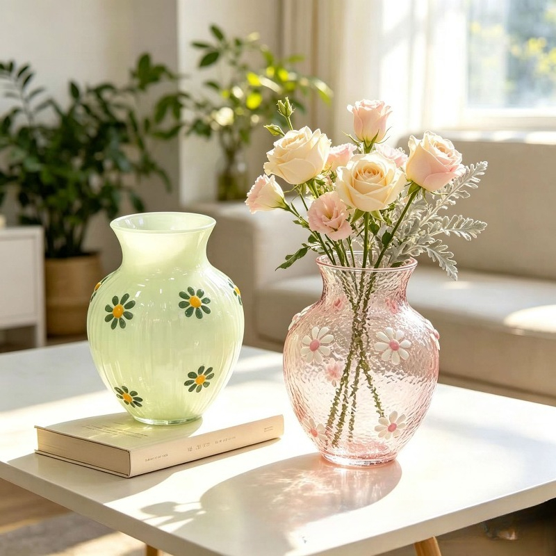 Dekorasi Rumah Daisy, Rangkaia - Glass Vase Nordic ulasan dan harga