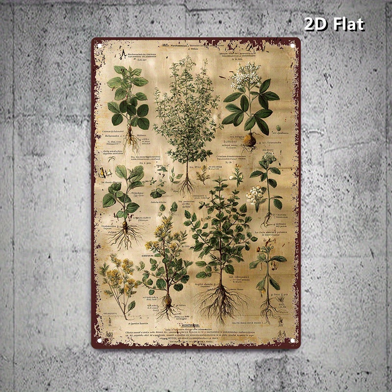 CIFBUY Seni Dinding Aluminium  - Home Decor Garden Ideas ulasan dan harga